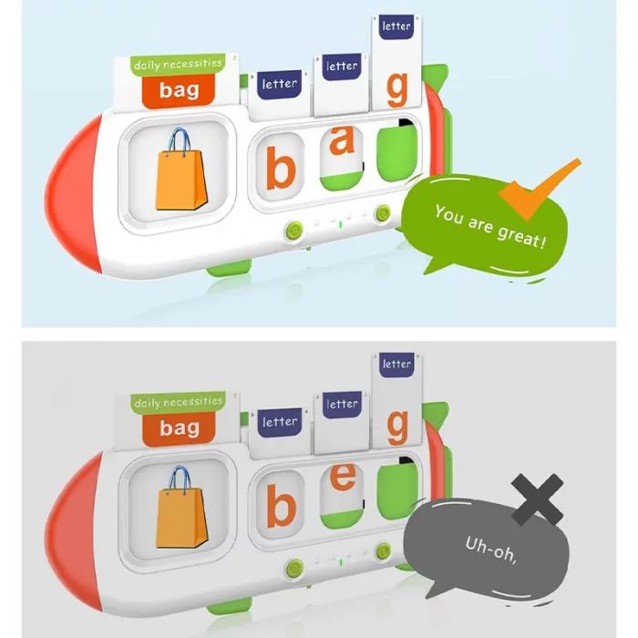فلش کارت آموزش انگلیسی طرح موشک کد P/P6A/A