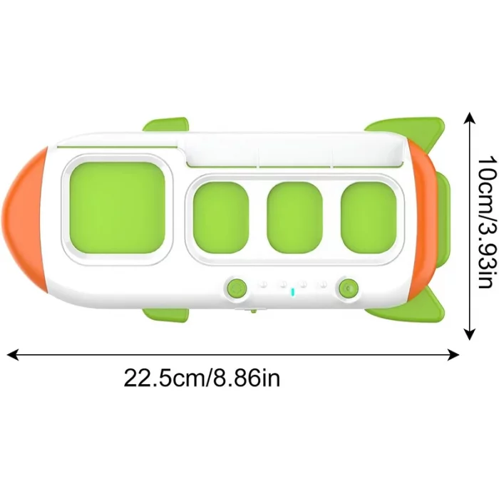 فلش کارت آموزش انگلیسی طرح موشک کد P/P6A/A