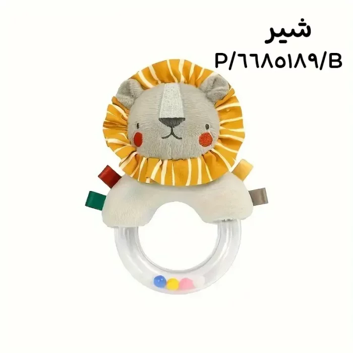 جغجغه دسته دار طرح حیوانات کد 6685189