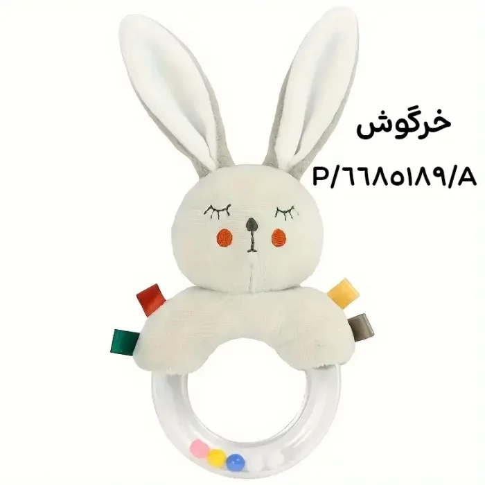 جغجغه دسته دار طرح حیوانات کد 6685189