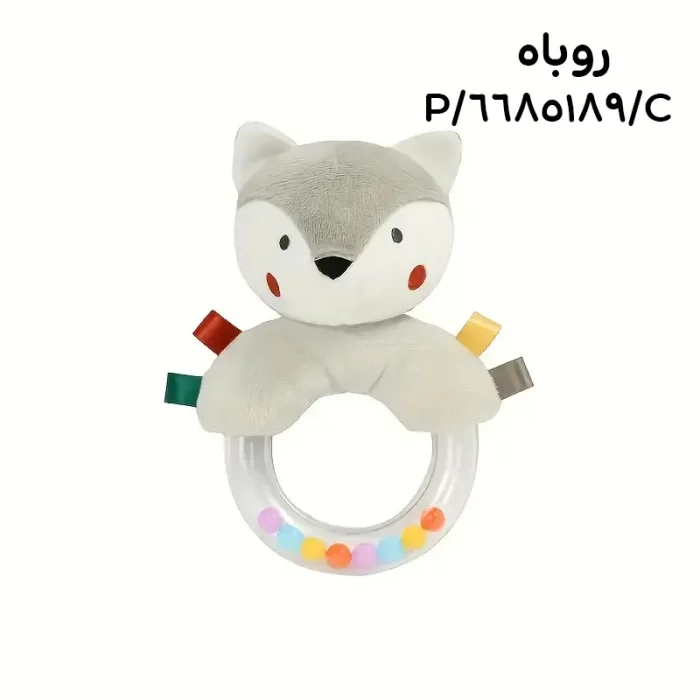 جغجغه دسته دار طرح حیوانات کد 6685189