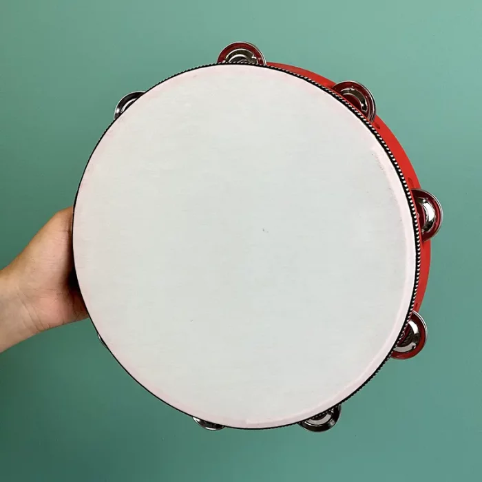 دایره زنگی کودک  طرح دار سایز بزرگ رنگ قرمز کد GHDZ02