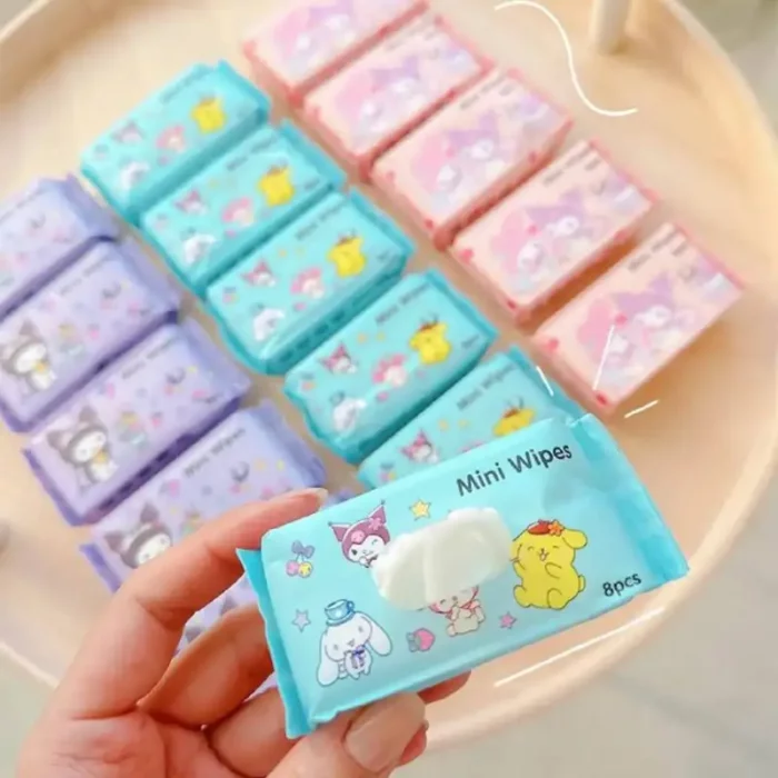 دستمال مرطوب فانتزی طرح کرومی کد 592023