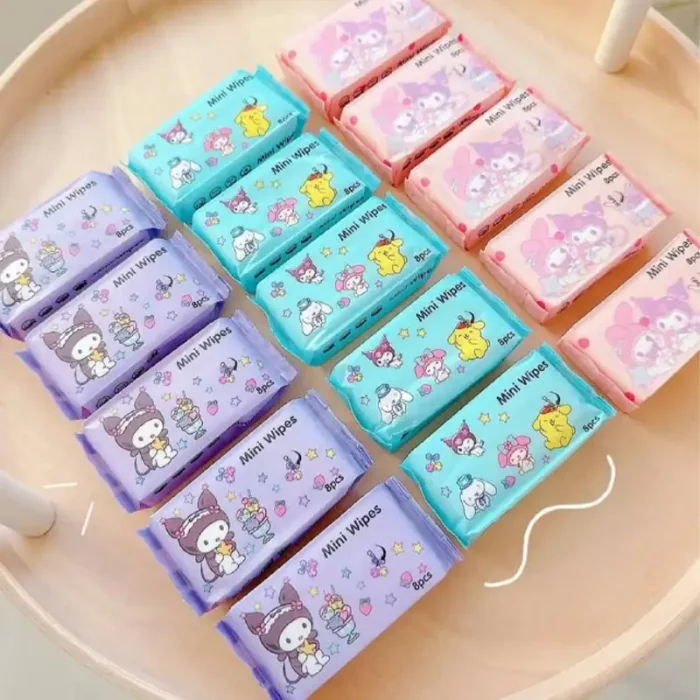 دستمال مرطوب فانتزی طرح کرومی کد 592023