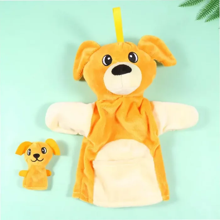 پاپت و عروسک نمایشی طرح سگ P/GB6675/B