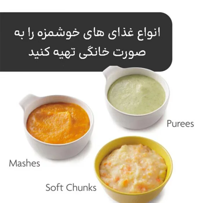 غذاساز کودک بیبی برزا مدل Baby Brezza One Step Deluxe کد 46022