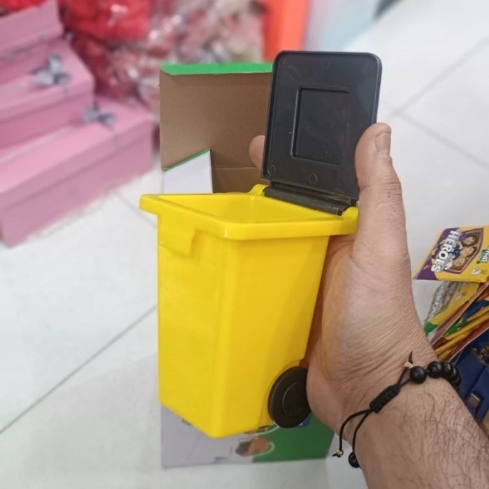ماشین اسباب بازی حمل زباله رنگ سبز کد P/K110/B