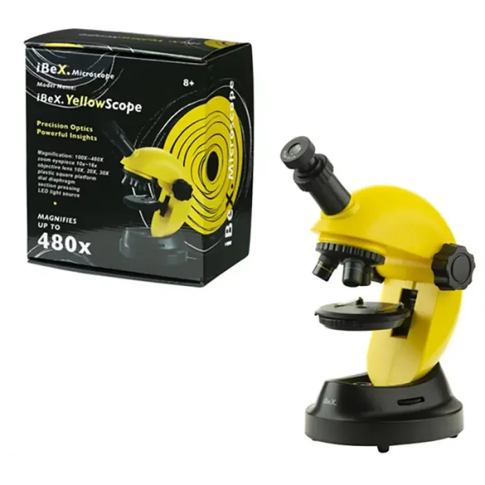 میکروسکوپ دانش آموزی مدل IBEX Yellow Scope کد 6708383
