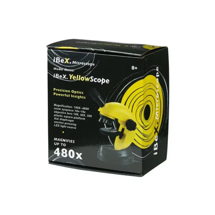 میکروسکوپ دانش آموزی مدل IBEX Yellow Scope کد 6708383