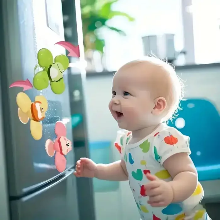 اسپینر چسبونکی 3 عددی مدل حیوانات کد 36867