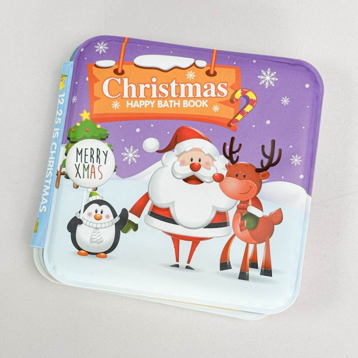 کتاب حمام کودک طرح کریسمس کد P/6685230/B