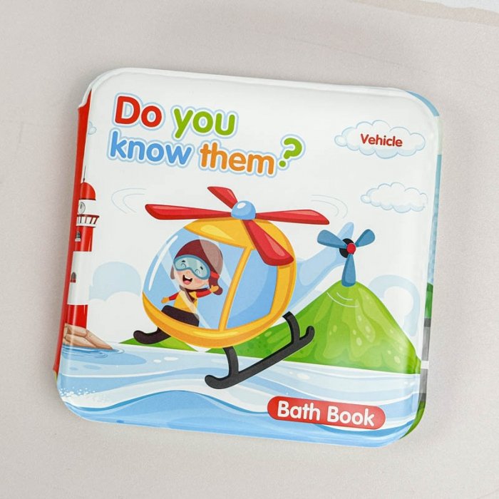 کتاب حمام کودک طرح وسایل نقلیه کد P/6685230/A