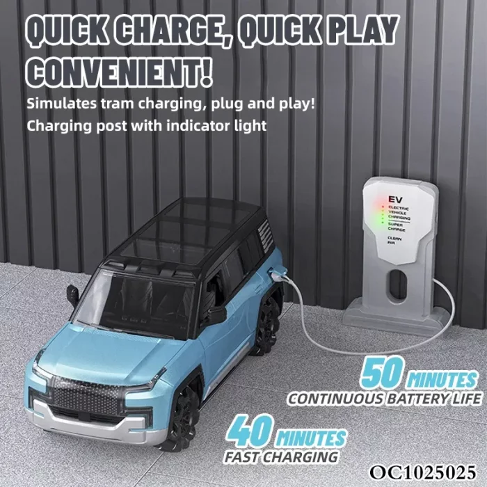 ماشین کنترلی شارژی رنگ آبی مدل 2155