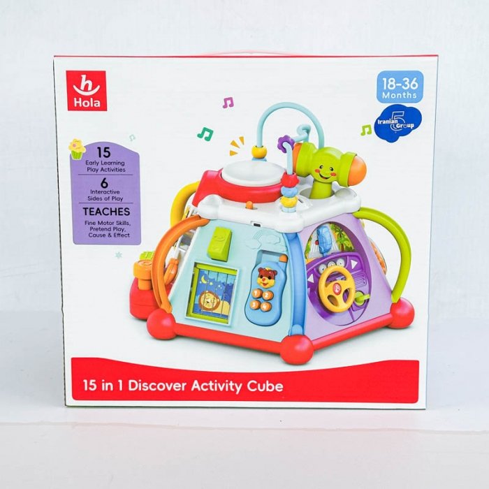 اسباب بازی هرم هوش موزیکال هولی تویز Huile Toys  کد P/806/A