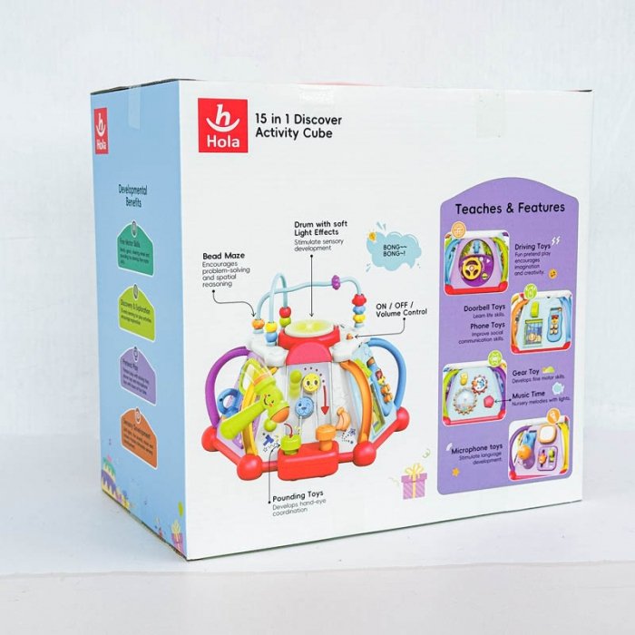 اسباب بازی هرم هوش موزیکال هولی تویز Huile Toys  کد P/806/A