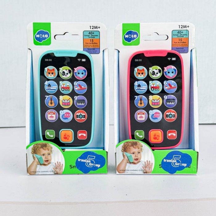موبایل اسباب بازی موزیکال هولی تویز Huile Toys رنگ آبی کد  P/3127/AB
