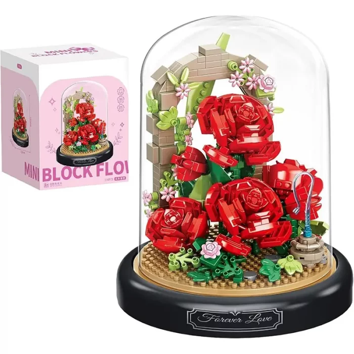 لگو گل رز 574 تکه کد P1284