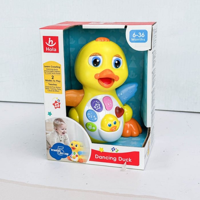 اسباب بازی اردک موزیکال هولی تویز Huile Toys  کد P/808/A