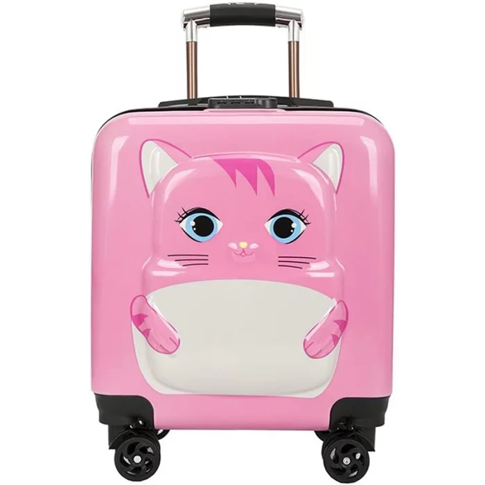 چمدان کودک مدل گربه برجسته کد P/M01/F