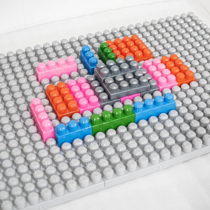 صفحه لگو دیواری یک متری مدل 4164815