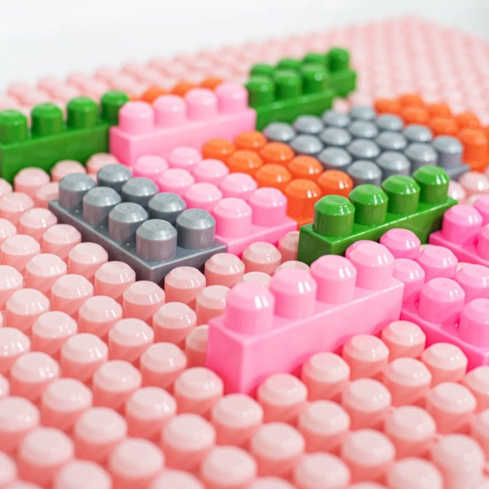 صفحه لگو دیواری یک متری مدل 4164815