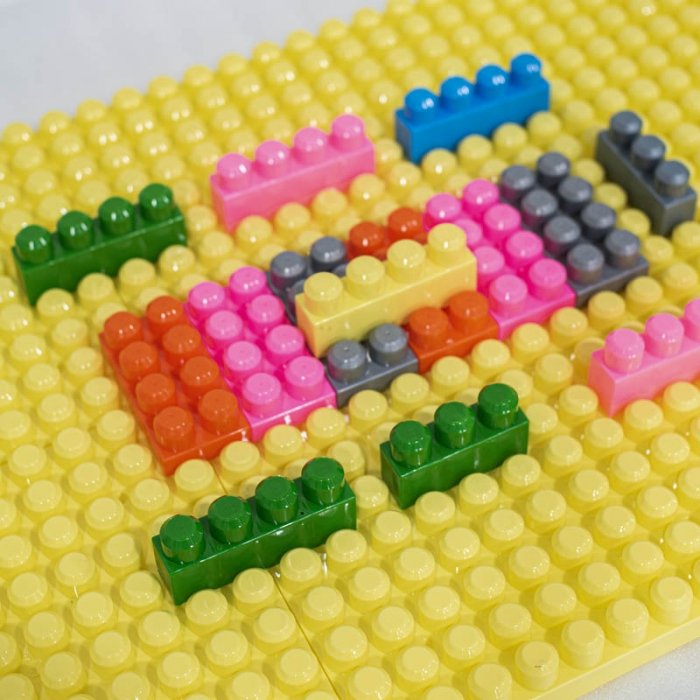 صفحه لگو دیواری یک متری مدل 4164815