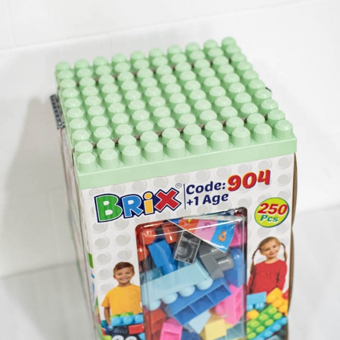 بلوک خانه سازی کودک 250 تکه کد BRX904