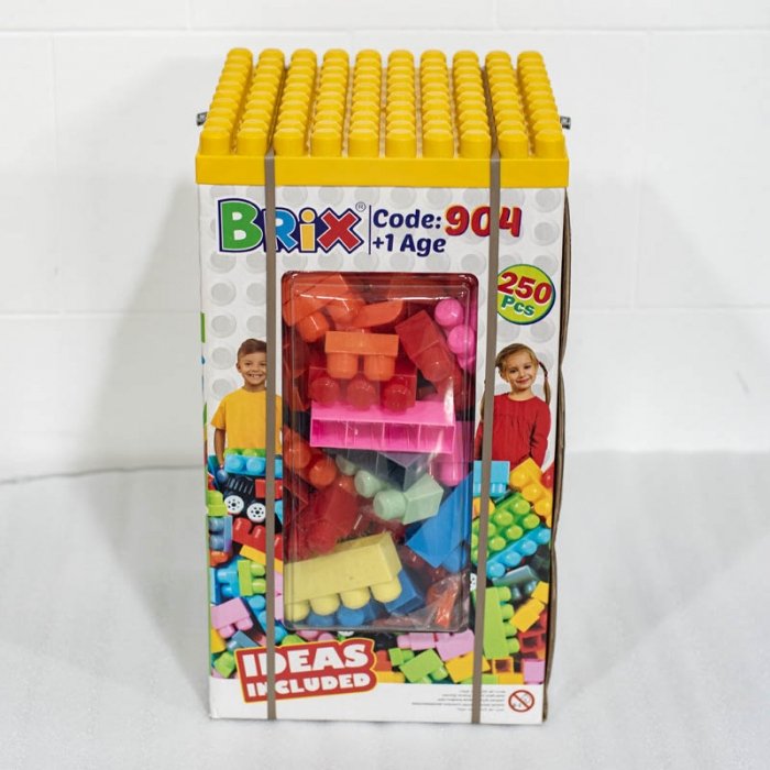 بلوک خانه سازی کودک 250 تکه کد BRX904