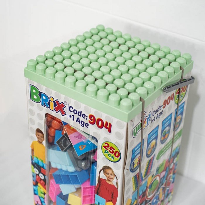 بلوک خانه سازی کودک 250 تکه کد BRX904