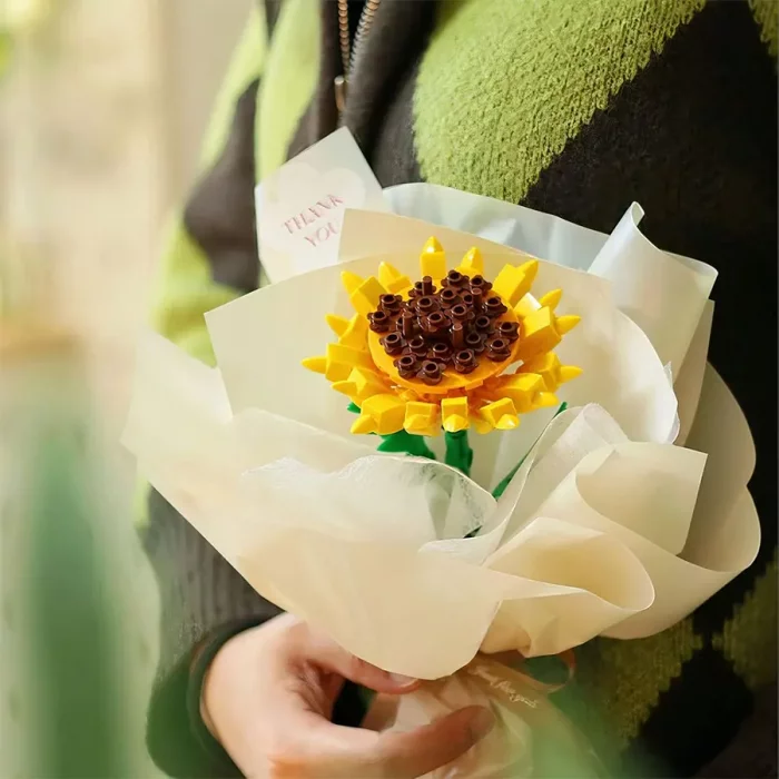 لگو گل آفتابگردان 122 تکه کد QL2360