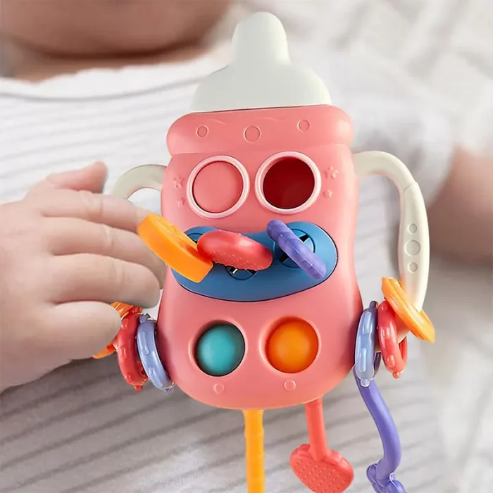 اسباب بازی دندانگیر 5 در 1 طرح شیشه شیر کد 68870