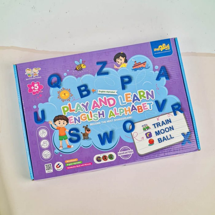 بازی کن و یادبگیر مگنتی آموزش زبان انگلیسی کد 902584