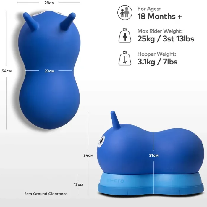 ماشین پایی ایر هوپر مایکرو Micro Air Hopper رنگ آبی کد 6727605