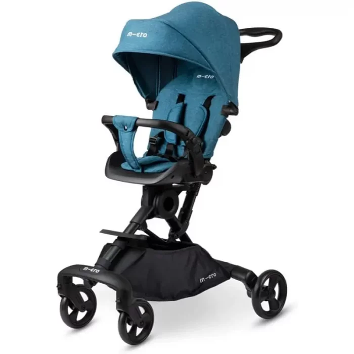 کالسکه کودک 2 کاره رنگ ذغالی کد P/518/A