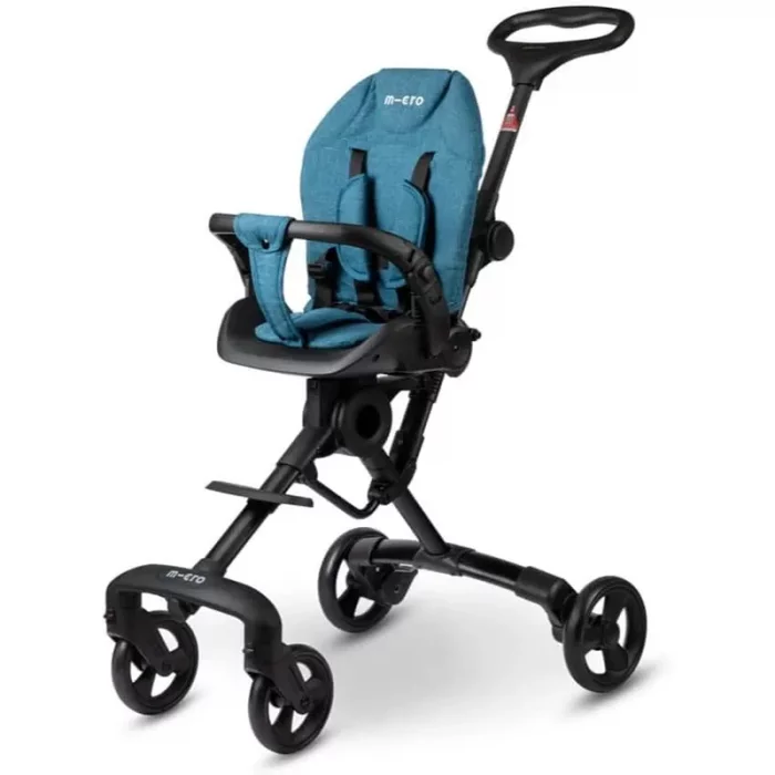 کالسکه کودک 2 کاره رنگ ذغالی کد P/518/A