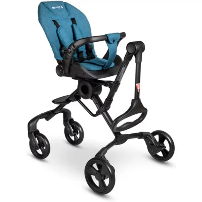 کالسکه کودک 2 کاره رنگ ذغالی کد P/518/A