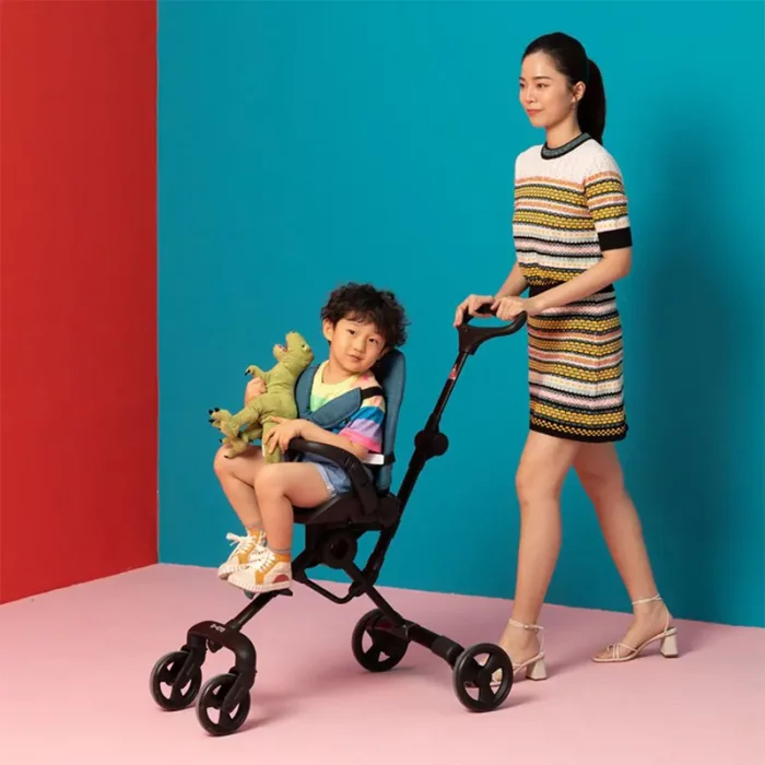 کالسکه کودک مایکرو micro trike 360 plus رنگ آبی کد 6727606