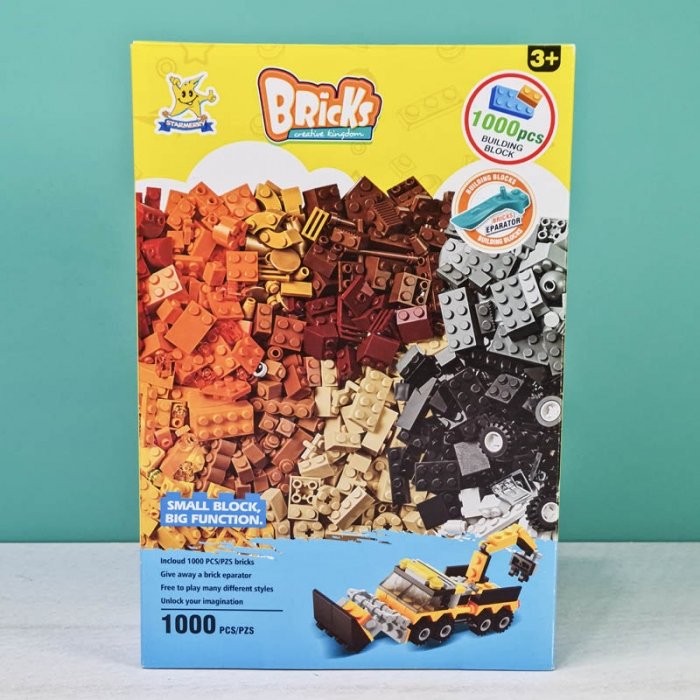 اسباب بازی لگو کلاسیک سری ماشین های راه سازی 1000 تکه  کد SM1028