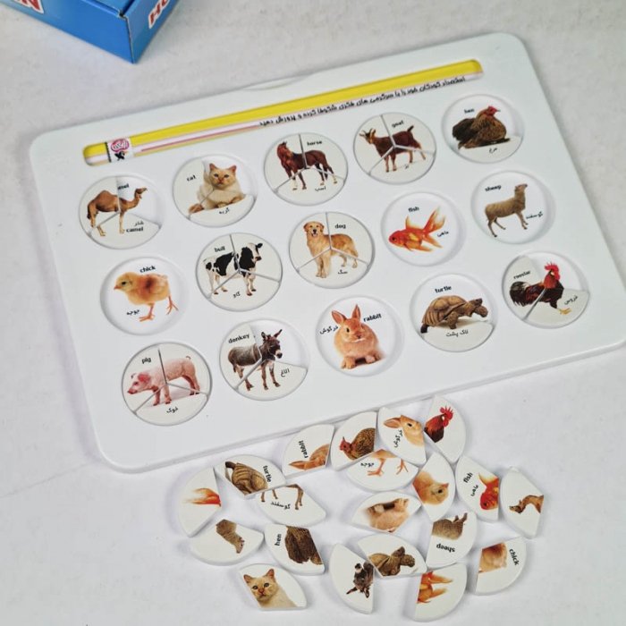 بازی آموزشی هوش چین 3 تکه کد 30019