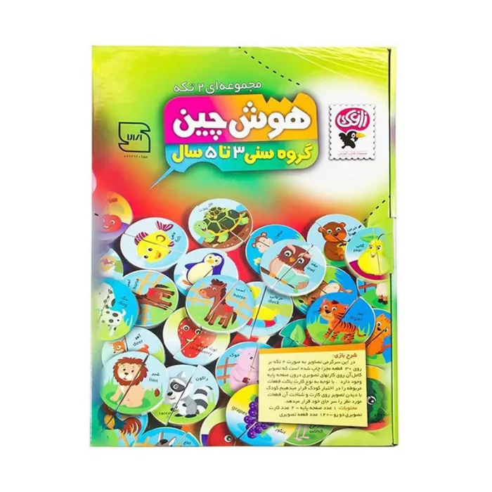 بازی آموزشی هوش چین 2 تکه کد 30018