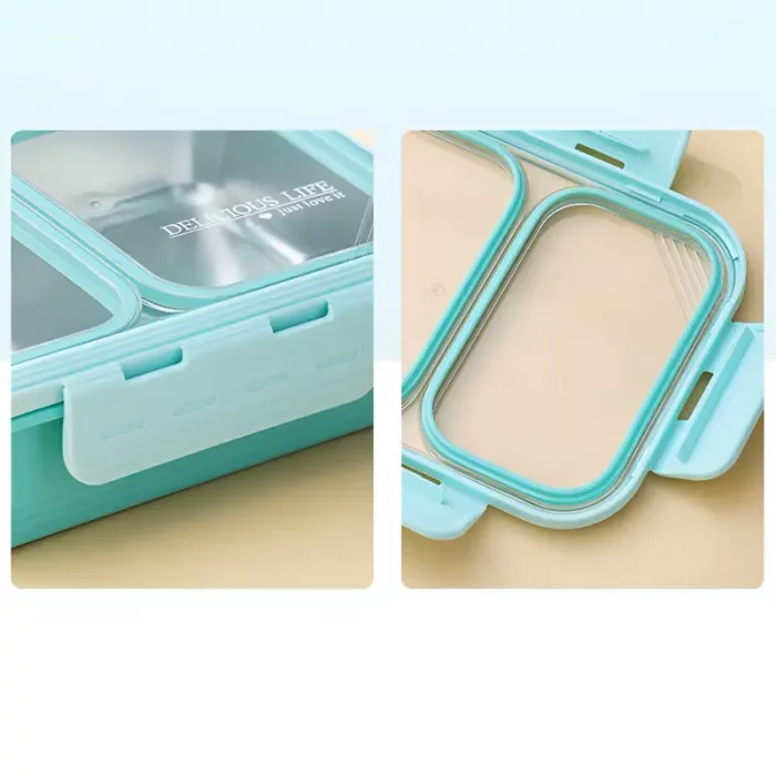 لانچ باکس واشر دار کودک 2 قسمتی کد 42029