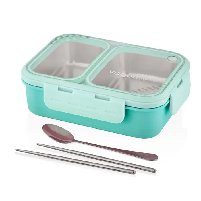 لانچ باکس واشر دار کودک 2 قسمتی کد 42029