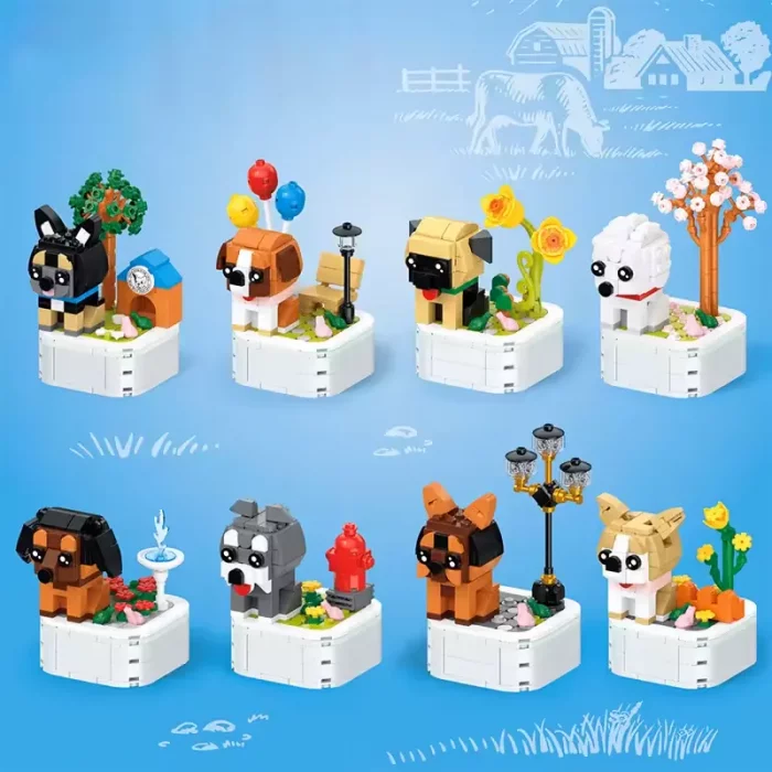 اسباب بازی لگو مدل سگ ژرمن شپرد کد 103H3