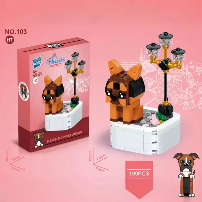 اسباب بازی لگو مدل سگ بول‌ماستیف کد 103H7