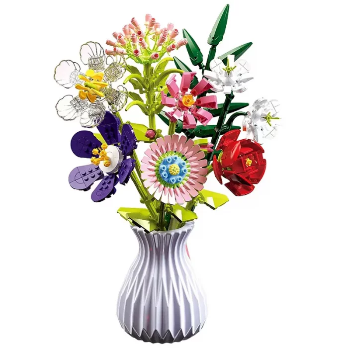 لگو گلدان گل 8 شاخه کد P/109/2