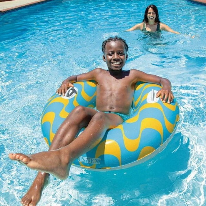 حلقه شنا بادی اینتکس intex طرح موج کد 59256NP