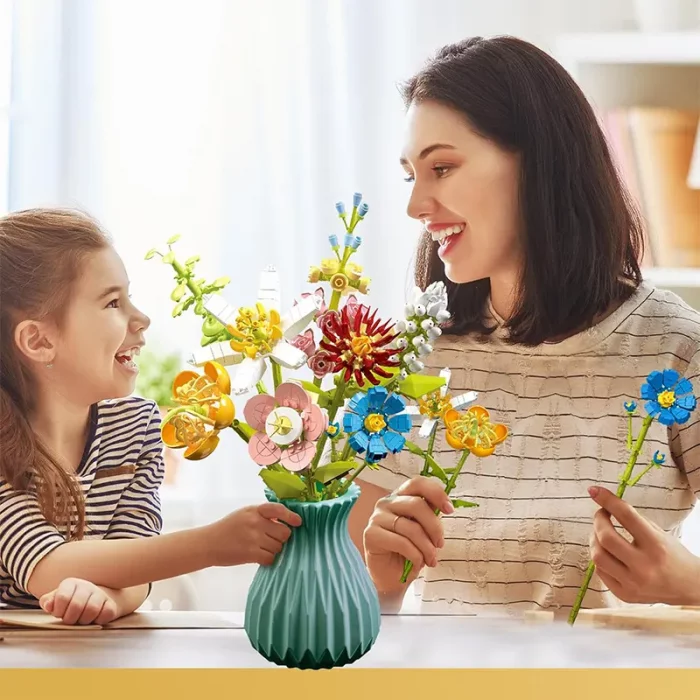 لگو گلدان گل 8 شاخه کد P/109/5