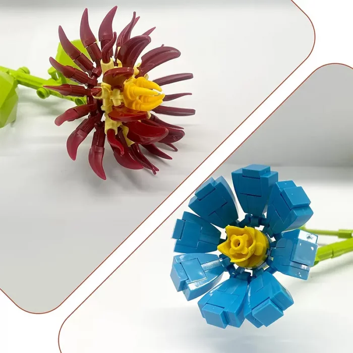 لگو گلدان گل 8 شاخه کد P/109/5