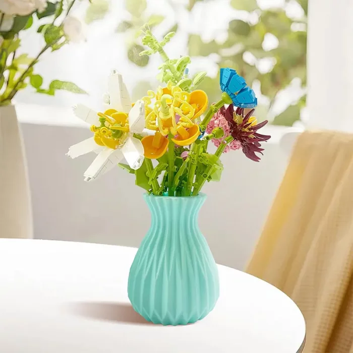 لگو گلدان گل 8 شاخه کد P/109/5