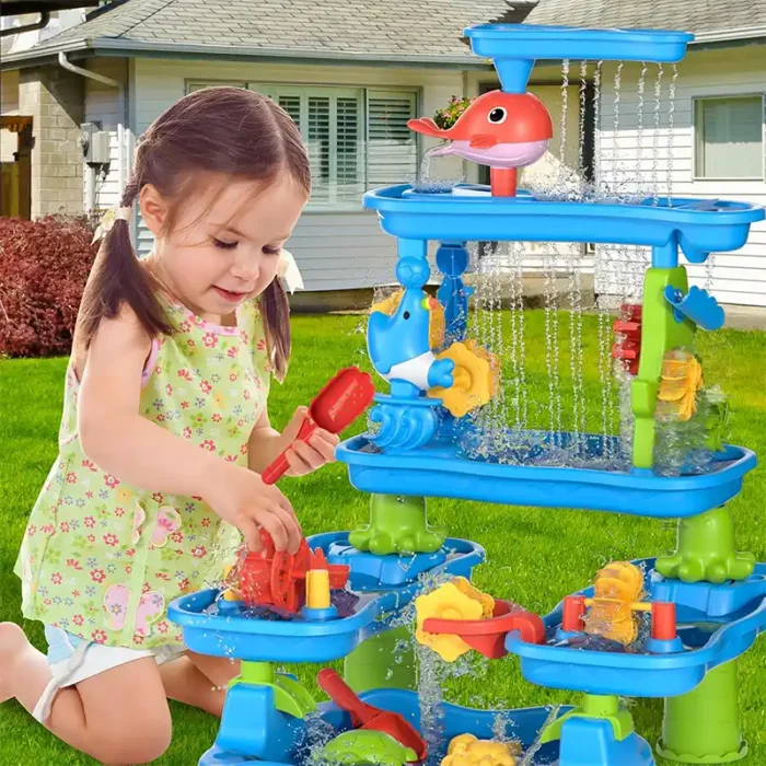 اسباب بازی میز آب بازی فواره ای کد 9958